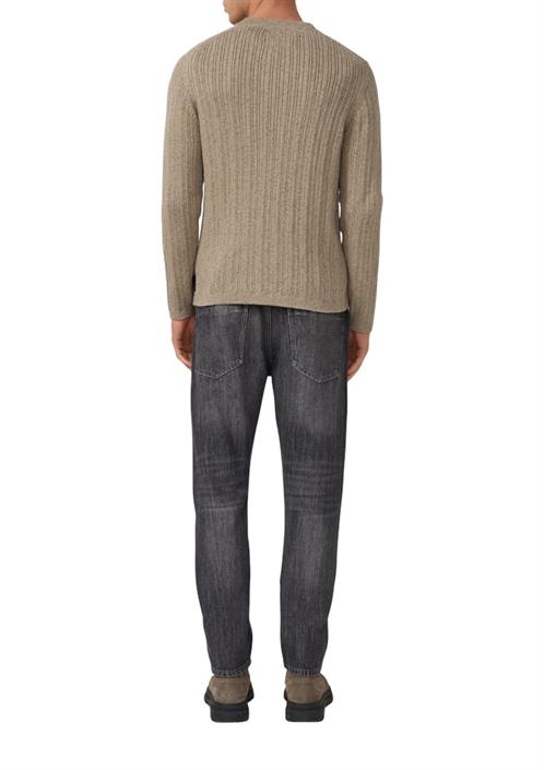 strickpullover-beige