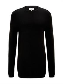 Strickpullover black