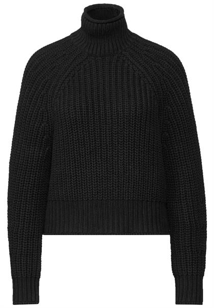 Strickpullover black