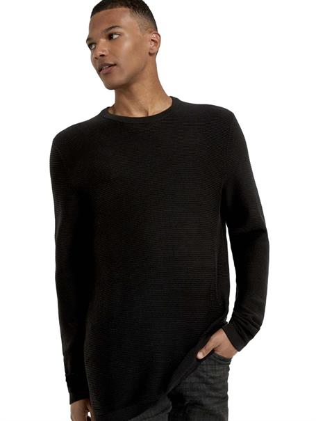Strickpullover black