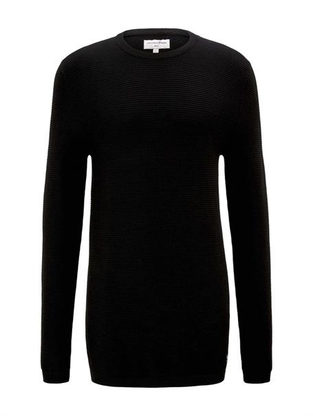 Strickpullover black