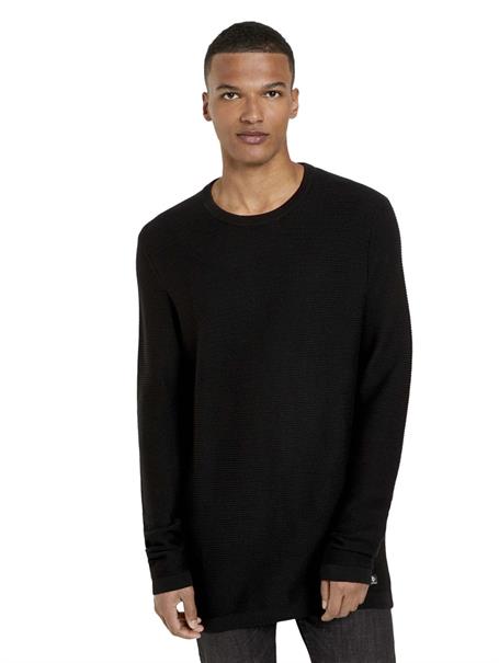 Strickpullover black