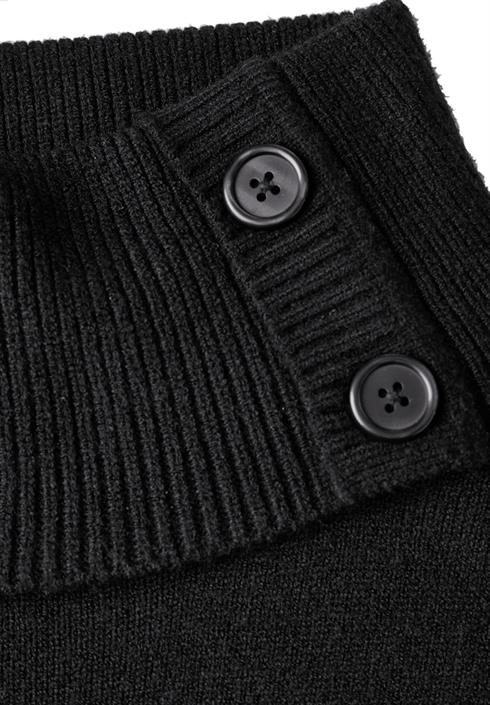 strickpullover-black