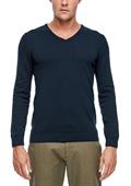 Strickpullover blau 5978