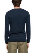 Strickpullover blau 5978