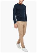 Strickpullover blau 5978