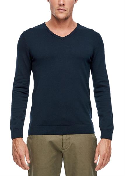 Strickpullover blau 5978