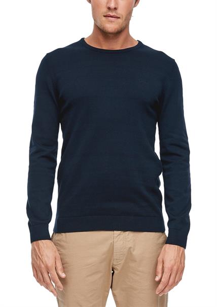 Strickpullover blau 5978