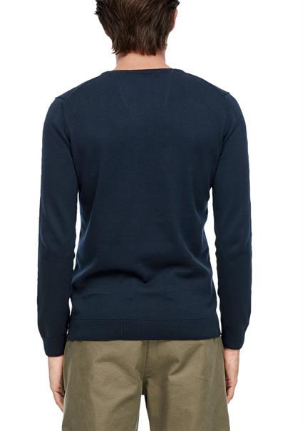 Strickpullover blau 5978
