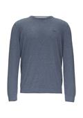 Strickpullover blau1