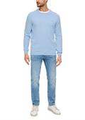 Strickpullover blau1