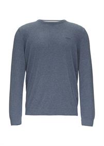Strickpullover blau1