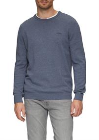 Strickpullover blau1