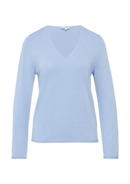 Strickpullover blau1