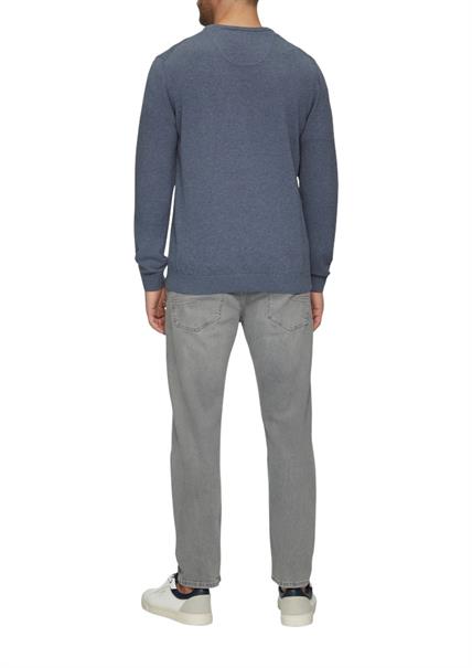 Strickpullover blau1