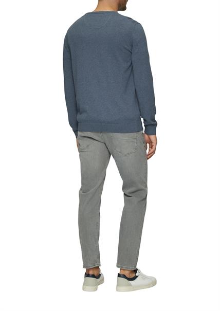 Strickpullover blau1