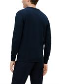 Strickpullover blau2