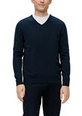 Strickpullover blau2
