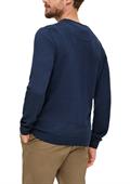 Strickpullover blau2