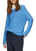 Strickpullover blau2