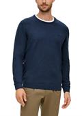 Strickpullover blau2