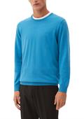 Strickpullover blau2
