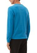 Strickpullover blau2