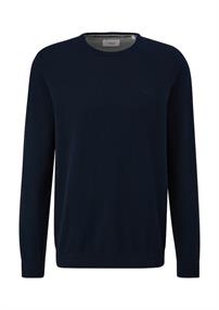 Strickpullover blau2