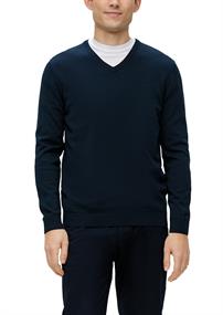 Strickpullover blau2