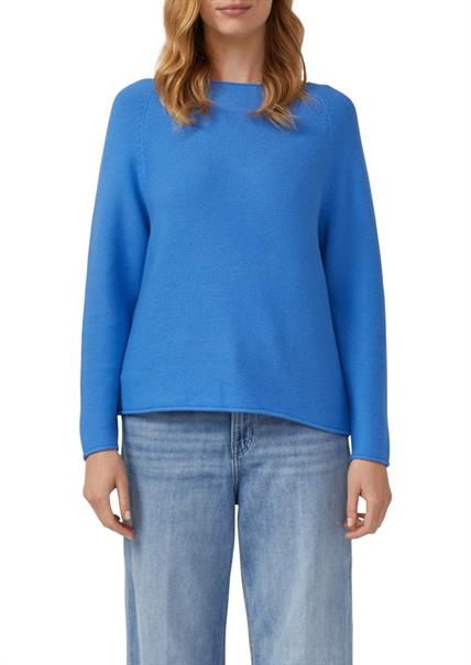 Strickpullover blau2