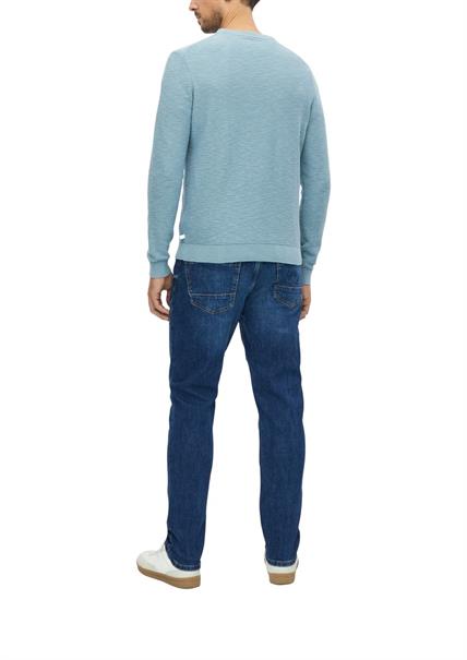 Strickpullover blau2