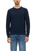 Strickpullover blau3