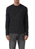 Strickpullover blau