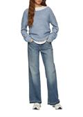 Strickpullover blau