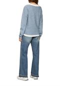 Strickpullover blau