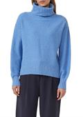 Strickpullover blau