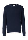 Strickpullover blau