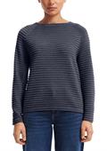 Strickpullover blau