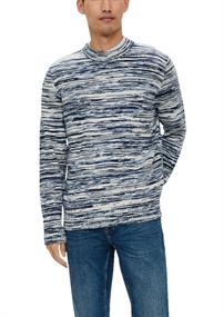 Strickpullover blau