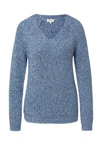 Strickpullover blau