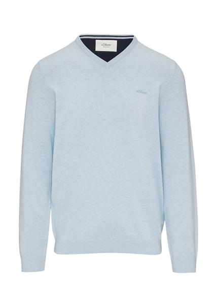 Strickpullover blau