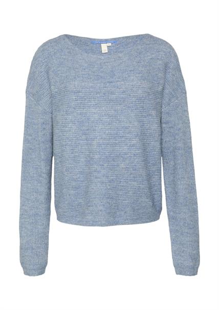 Strickpullover blau