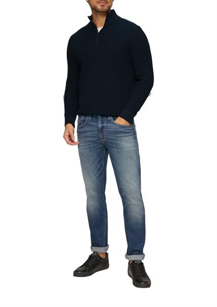 Strickpullover blau