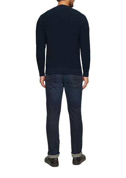 Strickpullover blau