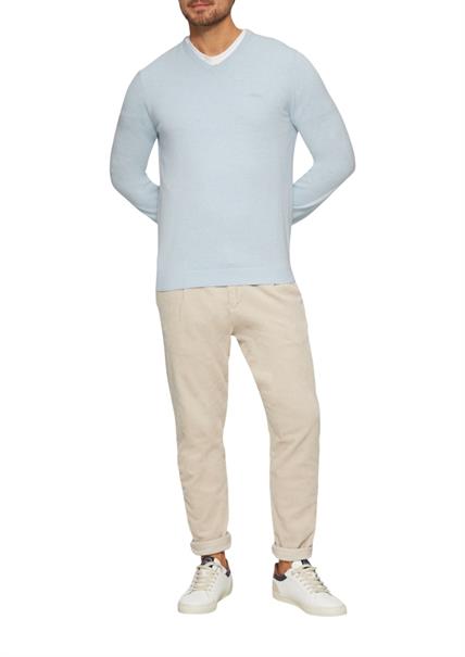 Strickpullover blau