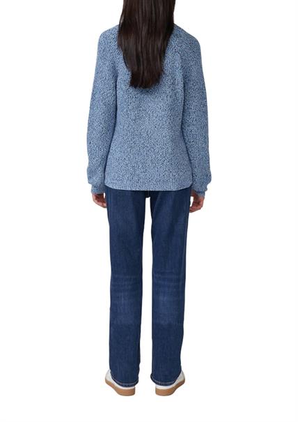 Strickpullover blau