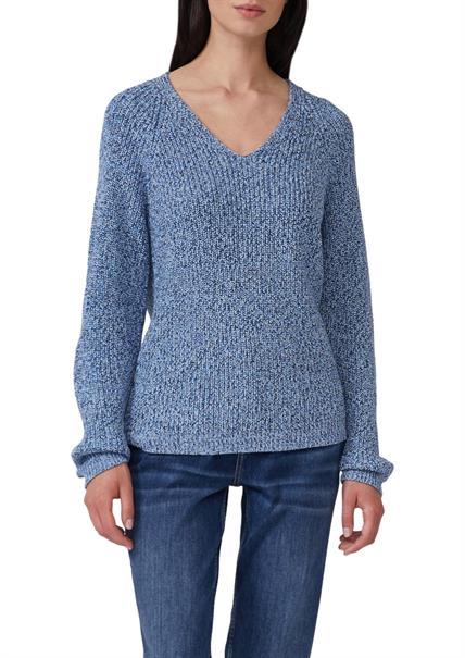 Strickpullover blau