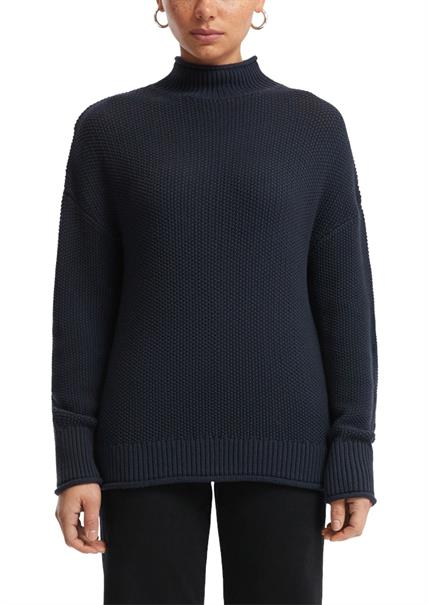 Strickpullover blau