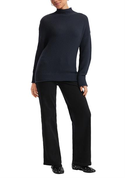 Strickpullover blau