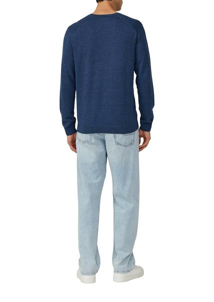 Strickpullover blau